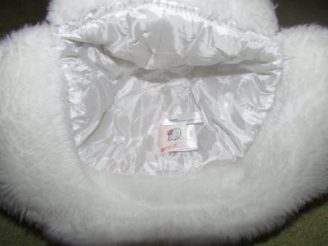 Nenosená teplučká ušianka hello kitty, sanrio,104