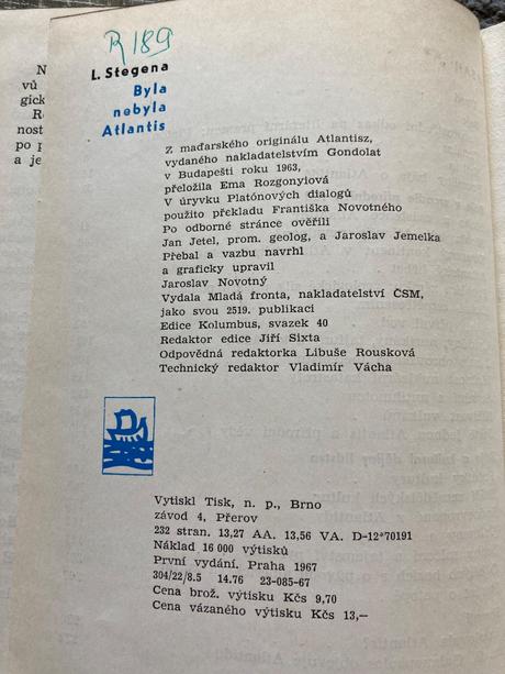 Byla nebyla atlantis (1967),