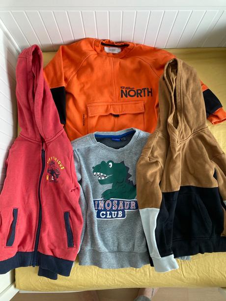 Mikiny 110/116 - 5 ks, h&m,110