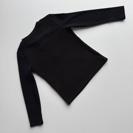 Dievčenské zateplené tričko odessa čierna, 104 / 110 / 116