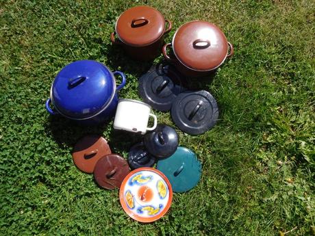 Smaltované na dekoráciu,