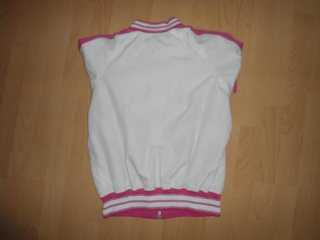 Bielo - ruzova tenka bunda, s