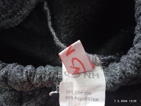 Hrubé teplé tepláky, 152