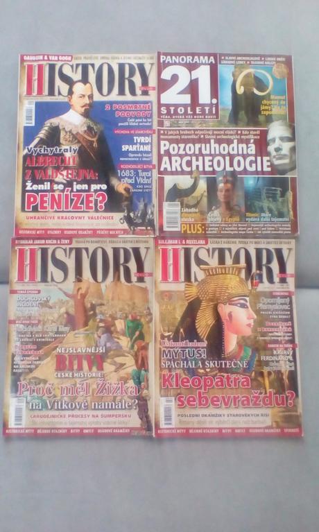 Časopisy history a panorama 21. stoleti,