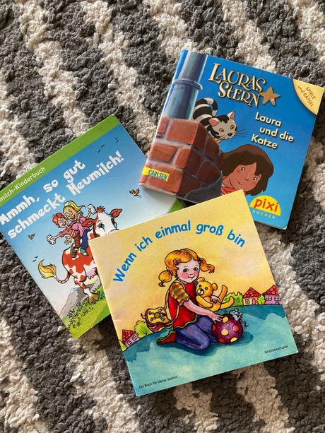 Mini knižky v nemčine 2ks, 