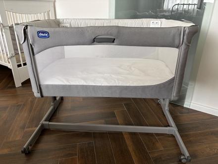 Postieľka chicco next2me s monitorom a lehatko, šírka (cm): 75,dĺžka (cm): 100