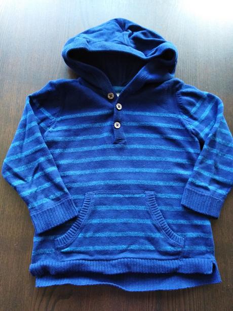 Svetrík s kapucňou, h&m,92