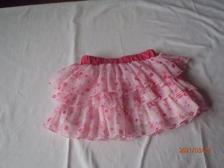 Ružová volániková suknička, kiki&koko,92