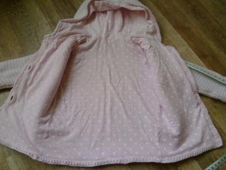 Svetrík s kapucňou s uškami, marks & spencer,74