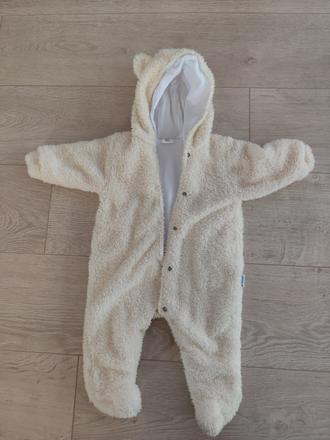 Detský teplý dvojvrstvovy overal podsity bavlnou, new baby,68