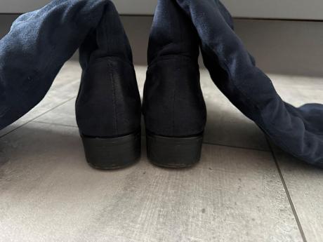 Semišové vysoké čižmy, 38