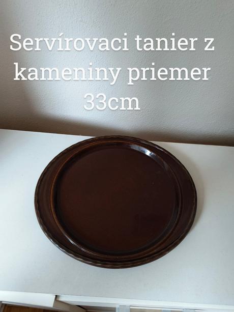 Retro servírovaci tanier,