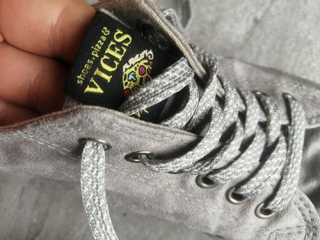 Sivé tenisky vices v 39, vd 24,8 cm, 39