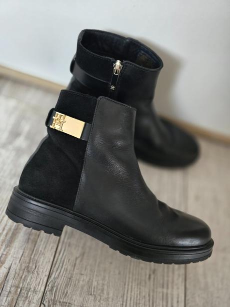 Tommy hilfiger kožené topanky, tommy hilfiger,39