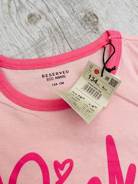 3 trička 134 reserved, reserved,134