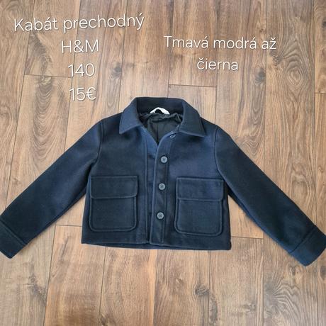 Kabát tenký, h&m,140