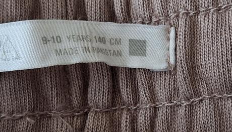 Teplakové kratese, zara,140