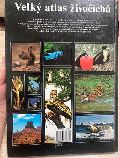 Krásna encyklopédia veľký atlas živočíchov, 