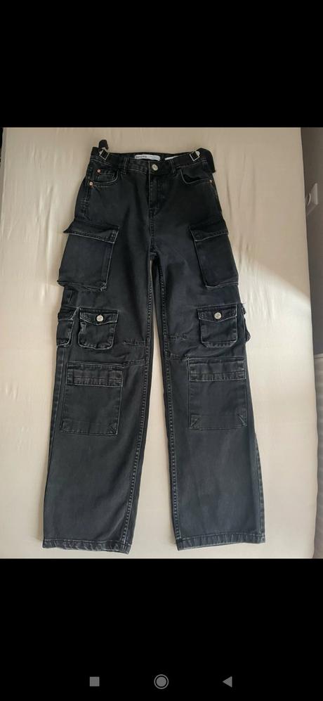 Bershka cargo rifle, bershka,xs