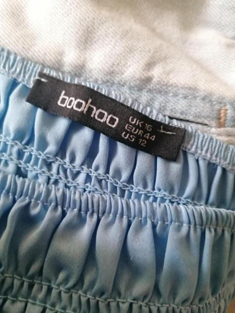 Volánový crop top, 176