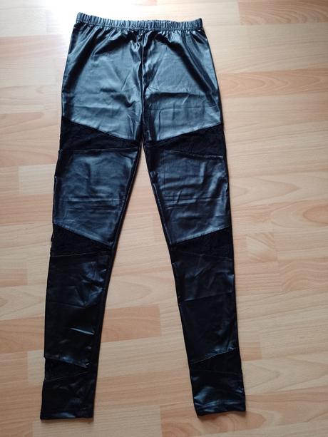 Legíny imitácia koža, s