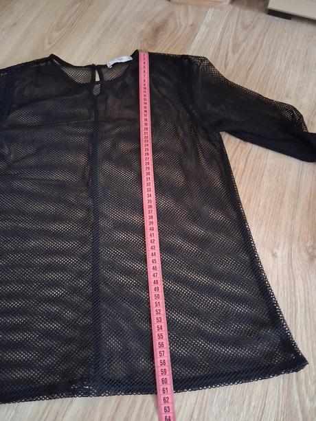 Sieťované tričko, mango,m