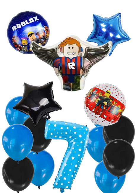 Balóny roblox - až 15/16/17/18 kusov, 