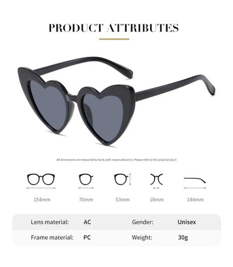 Stylove okuliare srdiecka,