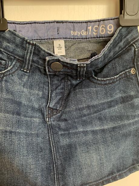 Gap baby dievčenská rifľová sukňa, gap,98