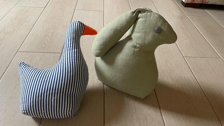 Velkonočné doplnky - zajac , hus,