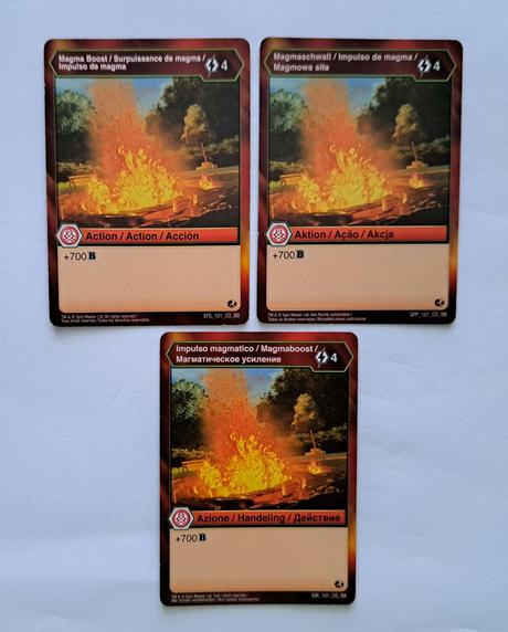 Bakugan karty, 