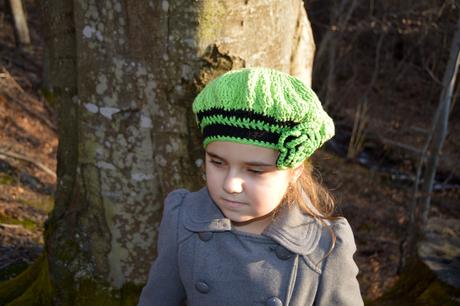 Háčkovaná baretka, 62 - 158