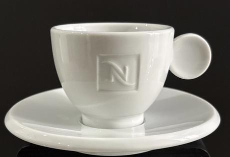 Porcel. šálka nespresso,
