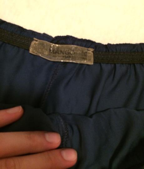 Saténové kratasky mango, mango,s