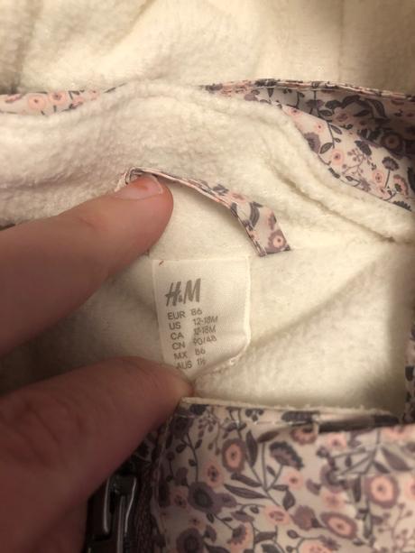 Overal na zimu, h&m,86