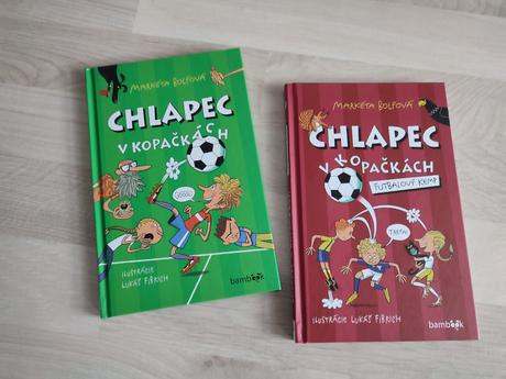 Knihy "chlapec v kopačkách", 