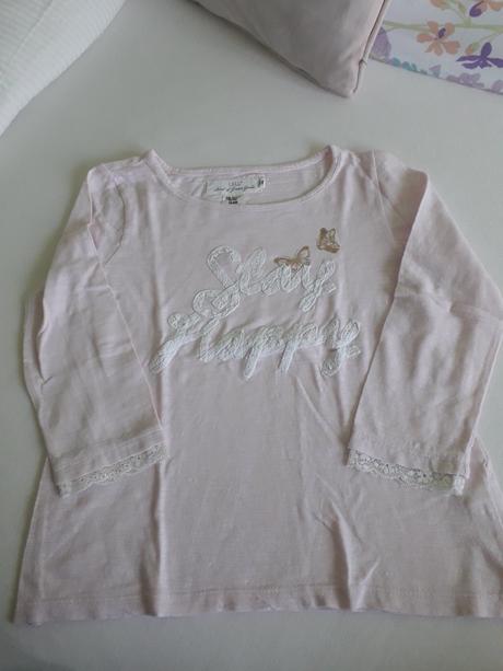 Tricko s 3/4 rukavmi, h&m,128