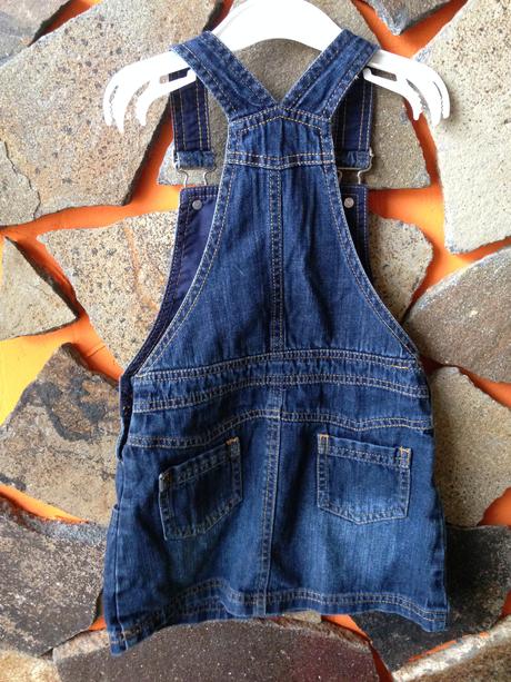 Krásne riflové šaty, denim,104