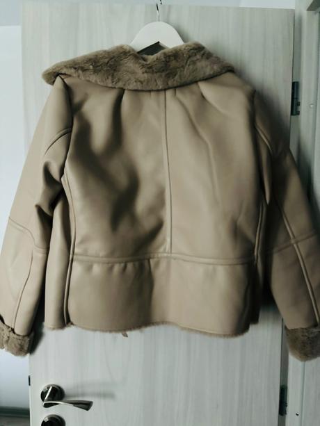 Zateplená koženková bunda, reserved,40