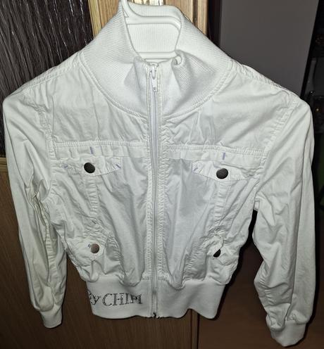 Štýlová biela riflovka druhá zdarma-134, 134