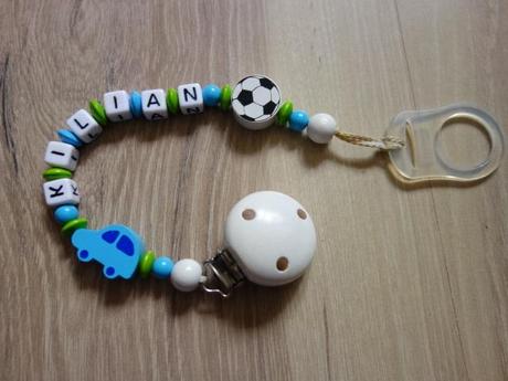 Drevené klipy na cumlíky, 