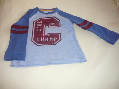 Nátelník s dlhým rukávom, h&m,80