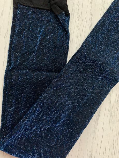 Trblietavé pančušky rôzne farby nové, 128