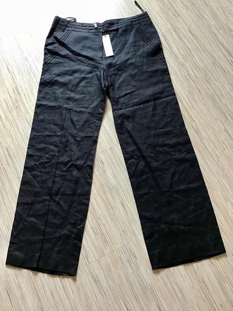 Ľanové nohavice /3n, 42