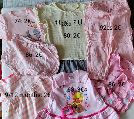 Dievčenské oblečenie, 68–80