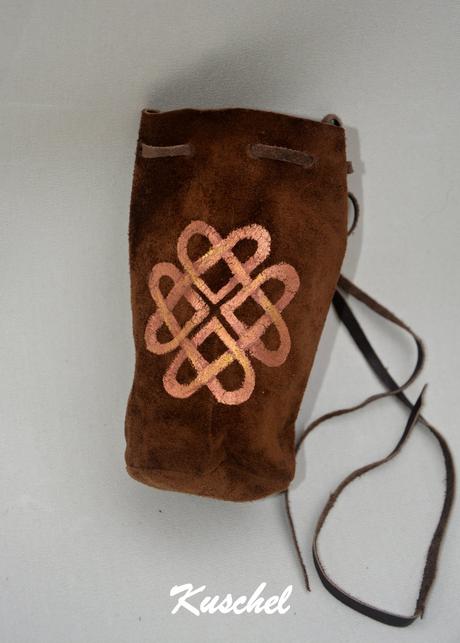 Maľované kožené vrecúška, 