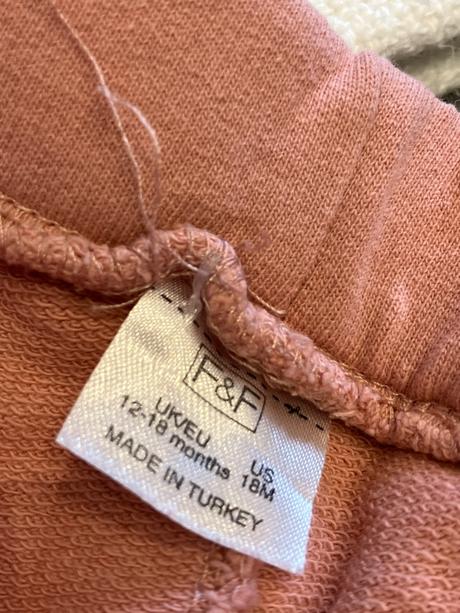 Dievčenské pudlové nohavice ružové f&f (86), f&f,86