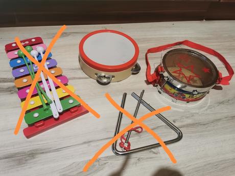 Hudobné hračky rôzne, 