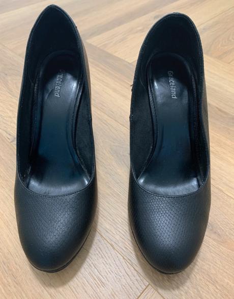 Dámske čierne lodičky graceland, graceland,38