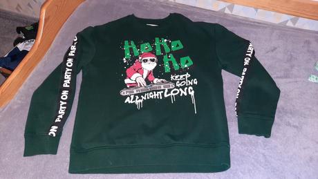 Mikina s vianočným motívom c&a 164, c&a,164